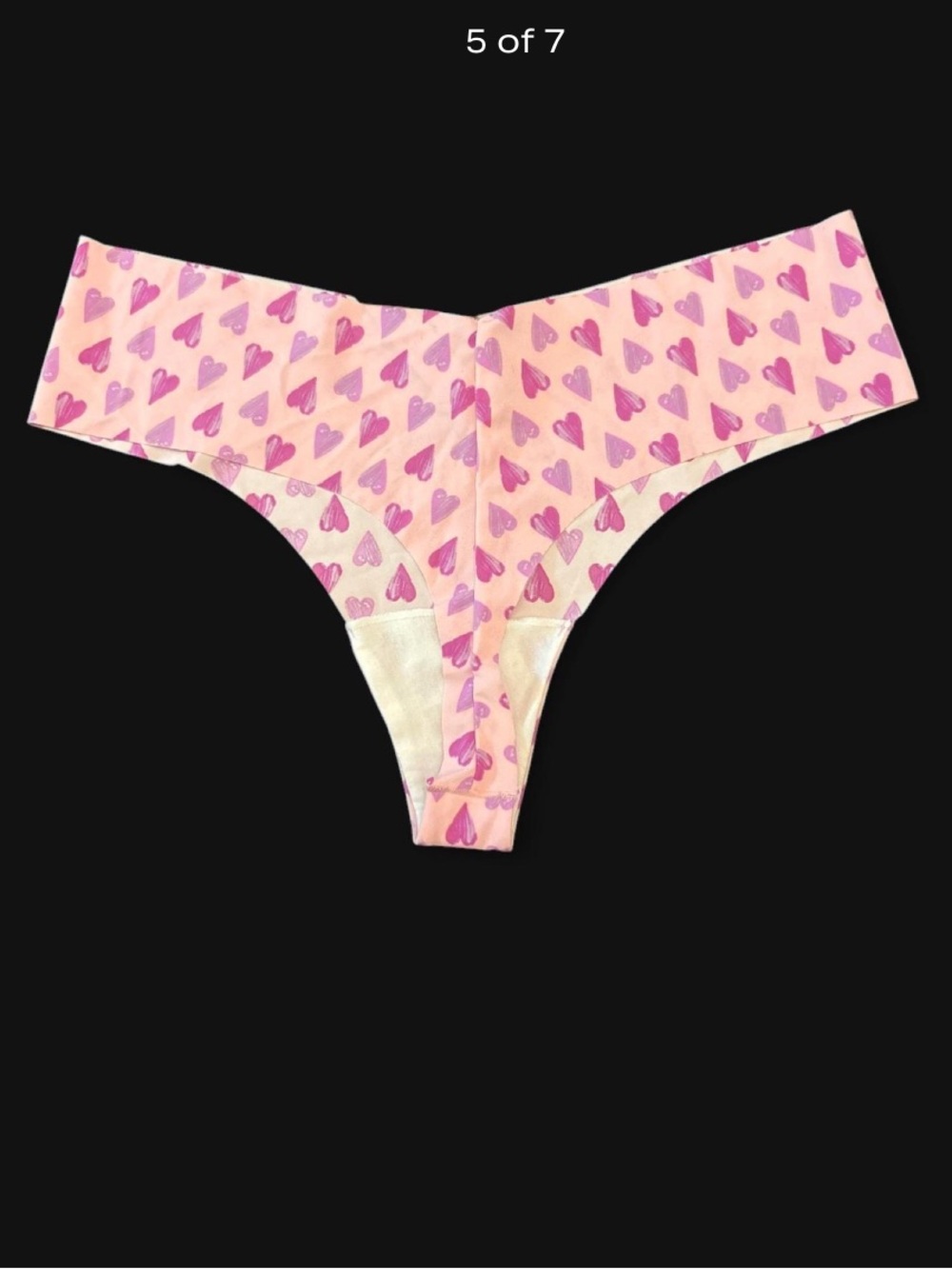NEVER WORN 3 pack Victoria Secret & Calvin Klein thongs size Large - Picture 5 of 7
